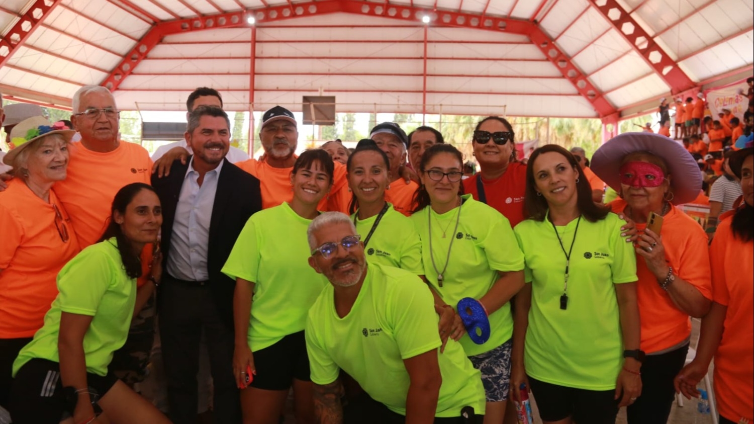 Orrego remarcó el alcance social de las colonias de verano durante su visita a Rawson