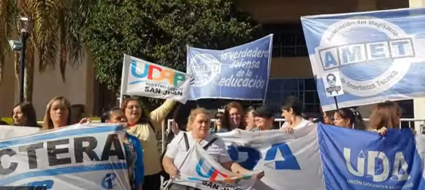 Paritaria docente en San Juan – 27 de febrero