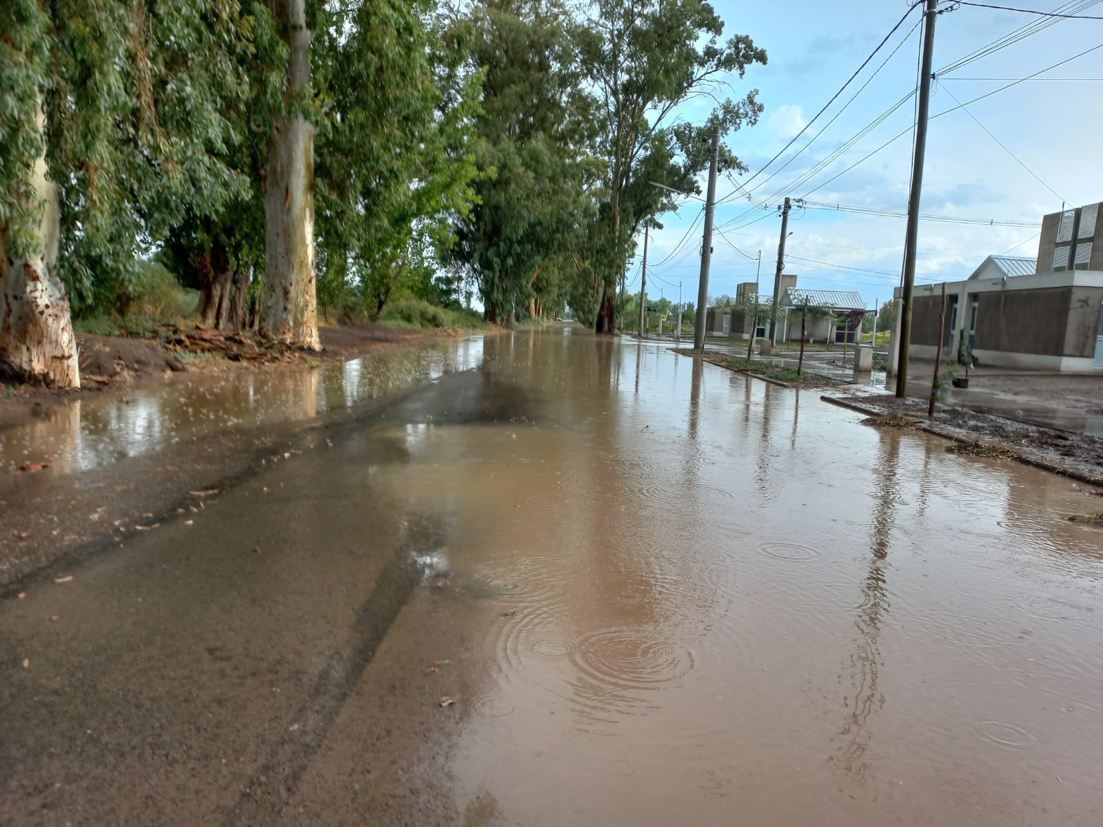 San Juan bajo el agua: febrero llega con intensas lluvias