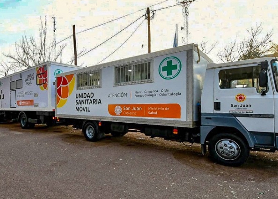 Las Unidades Sanitarias Móviles llegan a Albardón