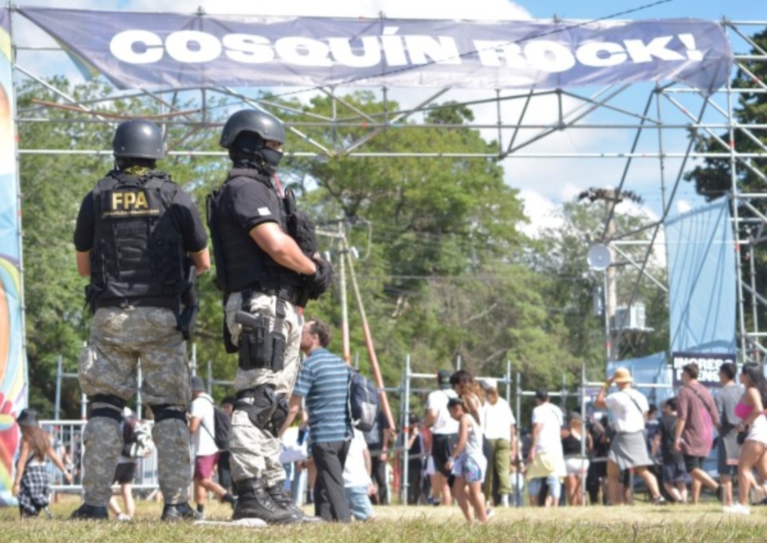 Operativo antidrogas en Cosquín Rock 2026: seis detenidos y más de 16 mil dosis de estupefacientes secuestrados