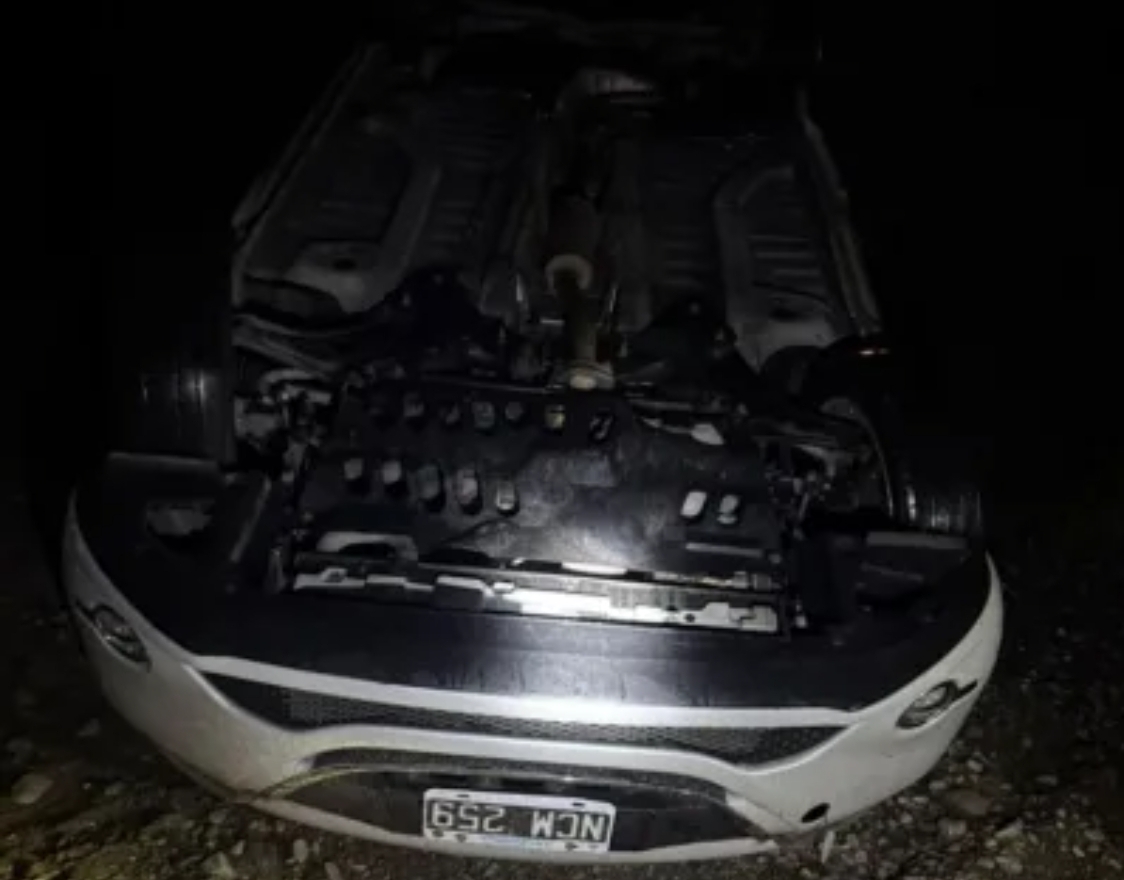 En Ullúm: Volcó en su auto y falleció