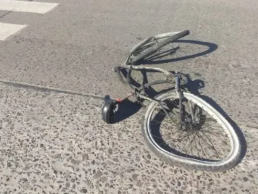 Grave accidente dejó a un anciano hospitalizado