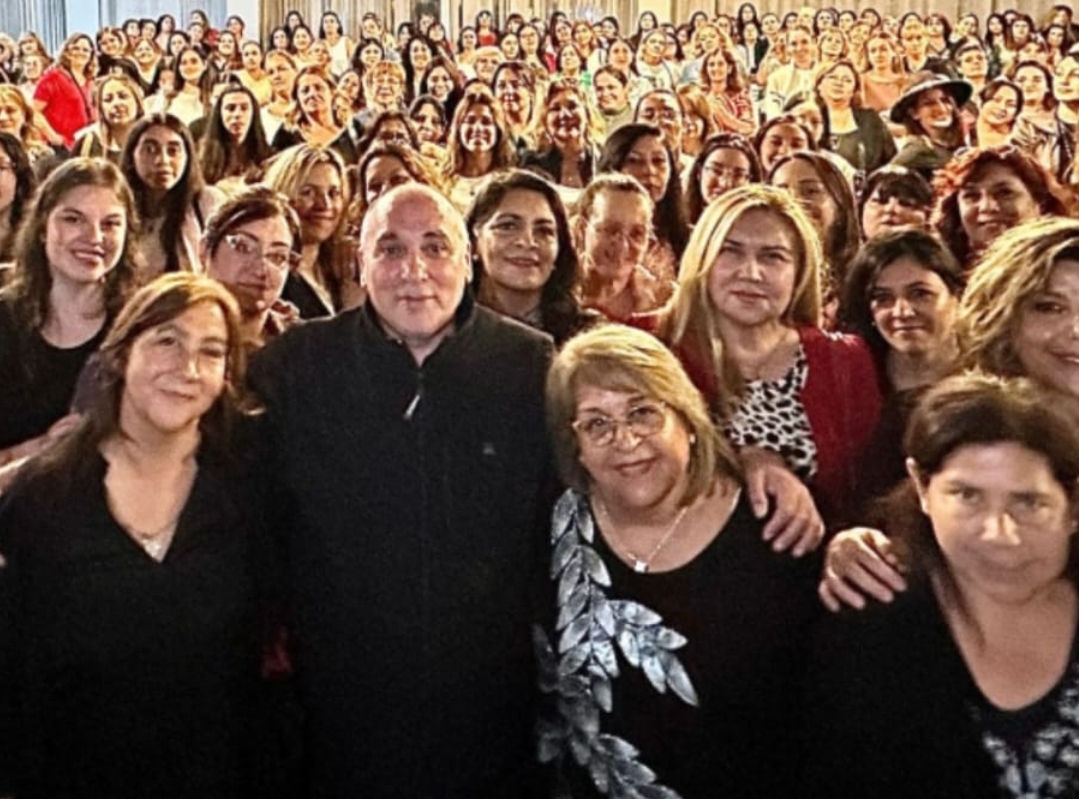 Las mujeres protagonistas en un encuentro organizado por La Libertad Avanza San Juan