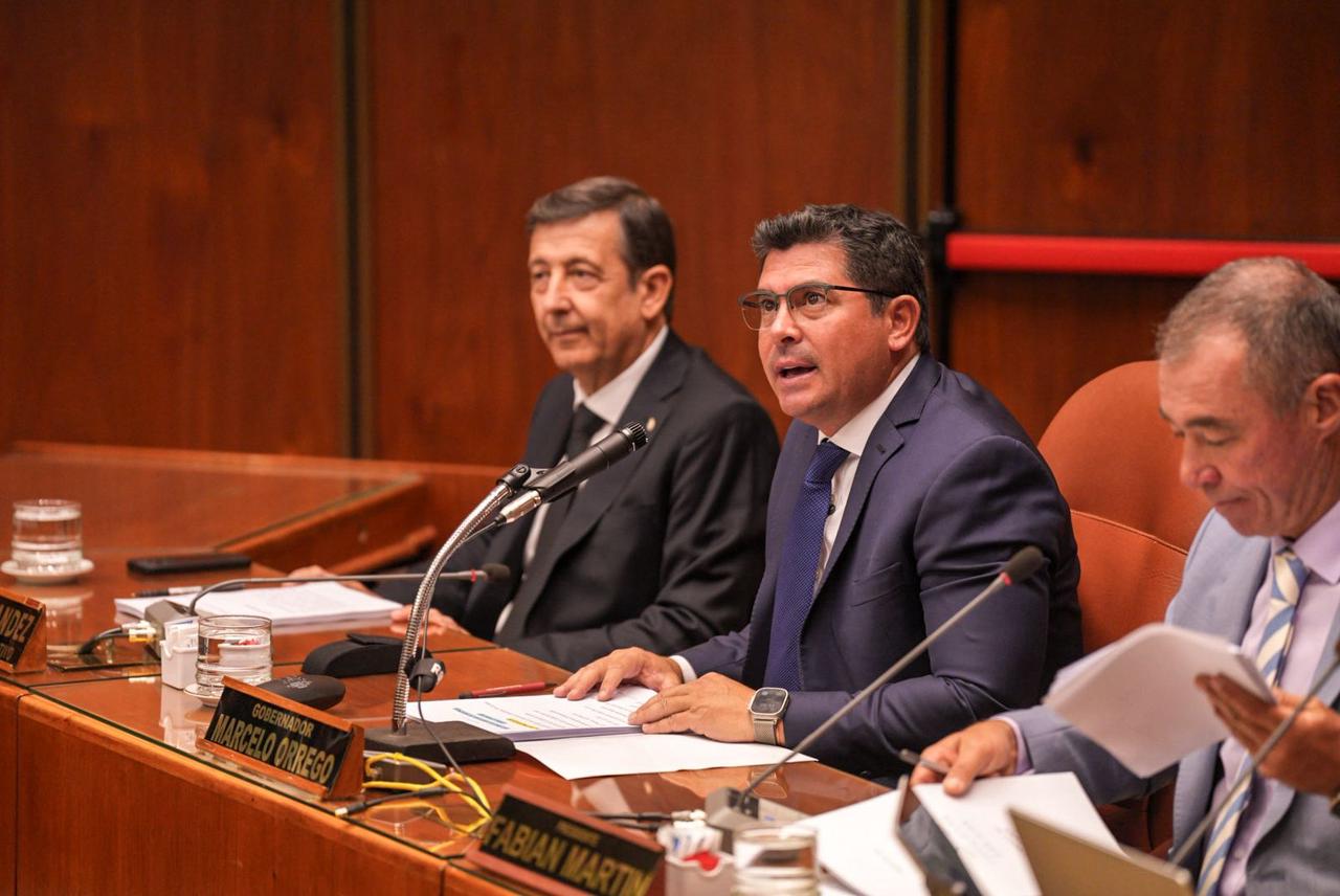 Discurso anual del gobernador Marcelo Orrego en la Apertura de Sesiones 2026