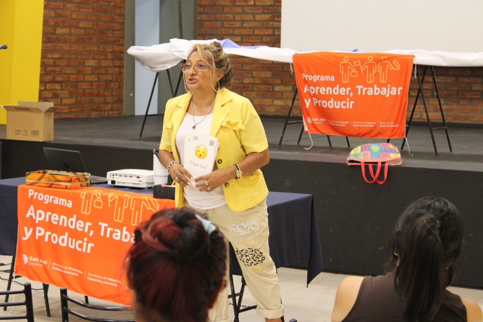 Comenzaron las capacitaciones del programa Aprender, Trabajar y Producir en Santa Lucía