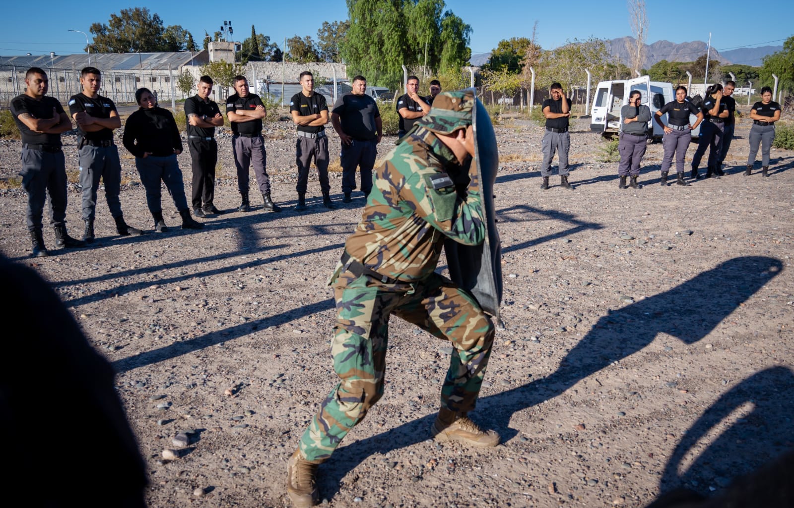 Con más de 150 efectivos, avanza una capacitación clave para la seguridad penitenciaria