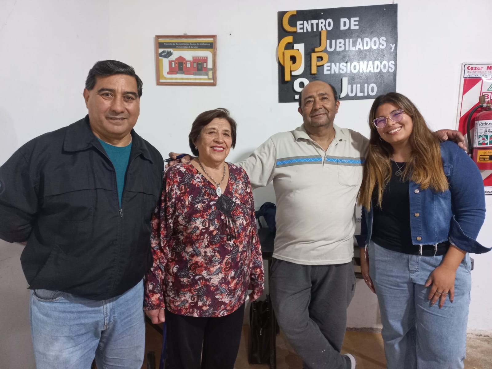 El triunvirato normalizador y el compromiso de los socios para sacar adelante el Centro de Jubilados y Pensionados 9 de Julio