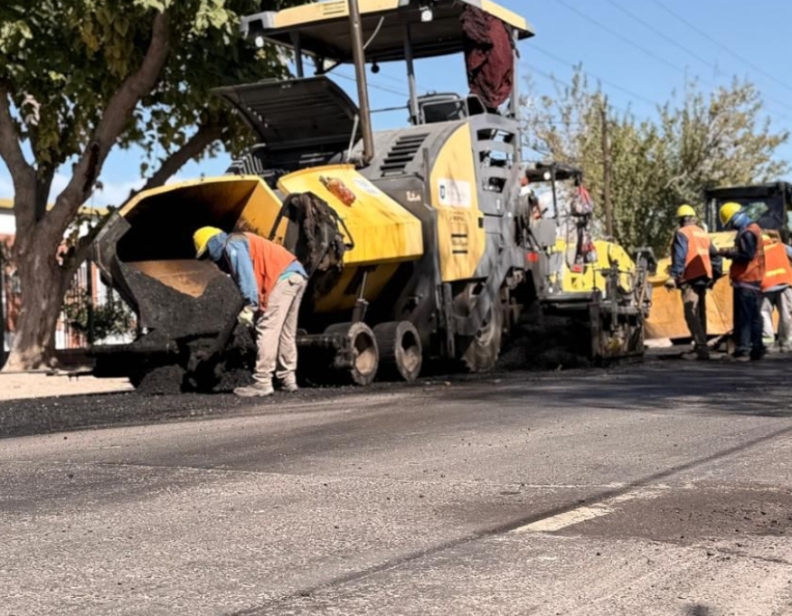 La Provincia avanza con otros 9 kilómetros de repavimentación en avenida Libertador
