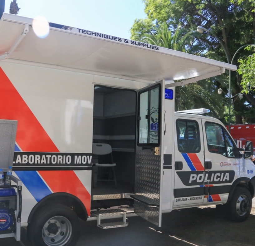 Millonaria inversión en equipamiento tecnológico resolver delitos en San Juan