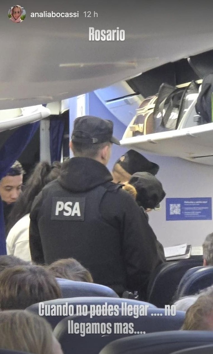 Rosario: demoraron a una pareja por mantener relaciones en pleno vuelo