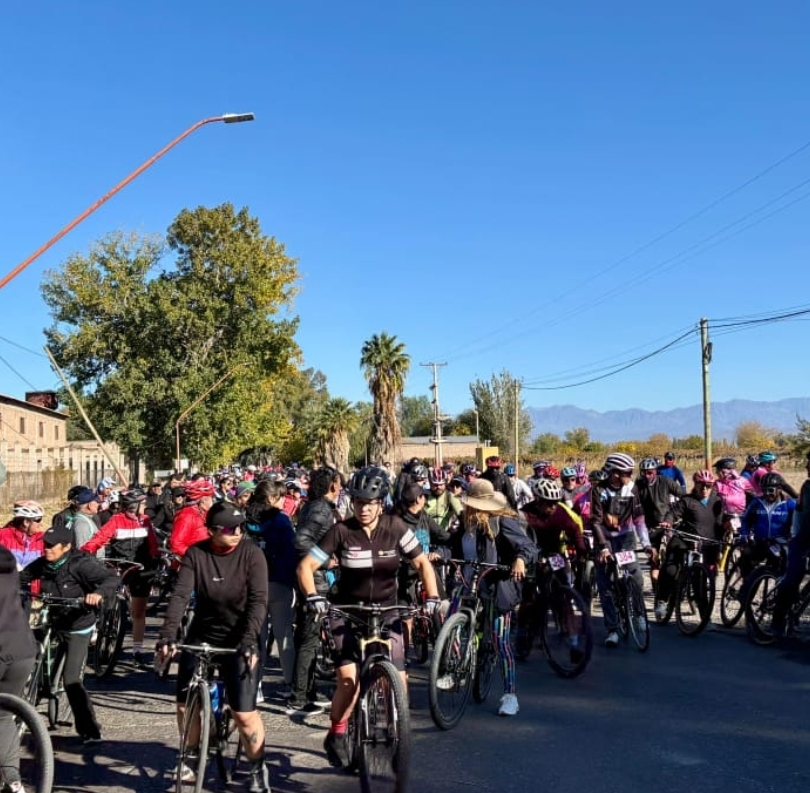 Pedaleando juntos: San Martín dijo presente en el Bicitour Regional de la Fe