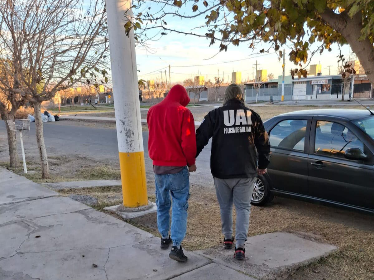 Capturan en Rawson a un hombre que era intensamente buscado