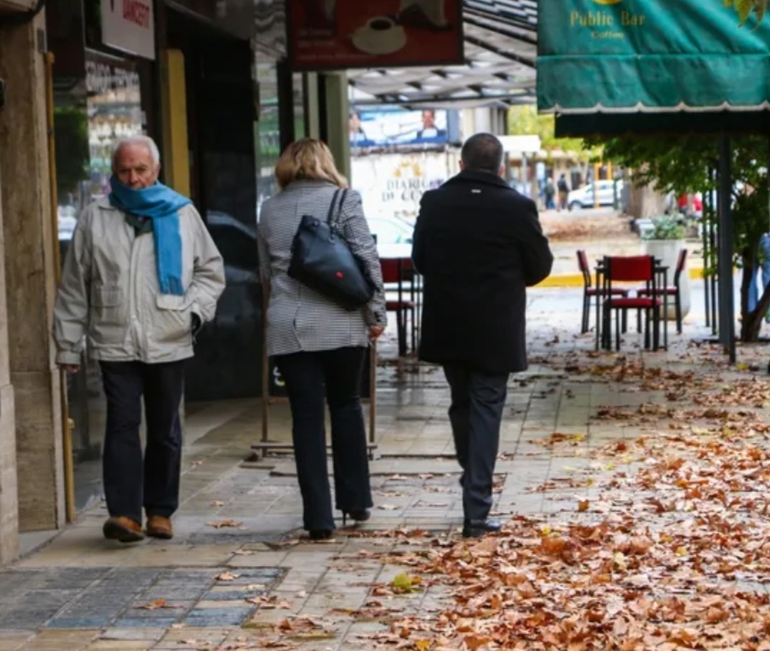 Jueves bastante fresco: mínima de 6°C y cielo nublado