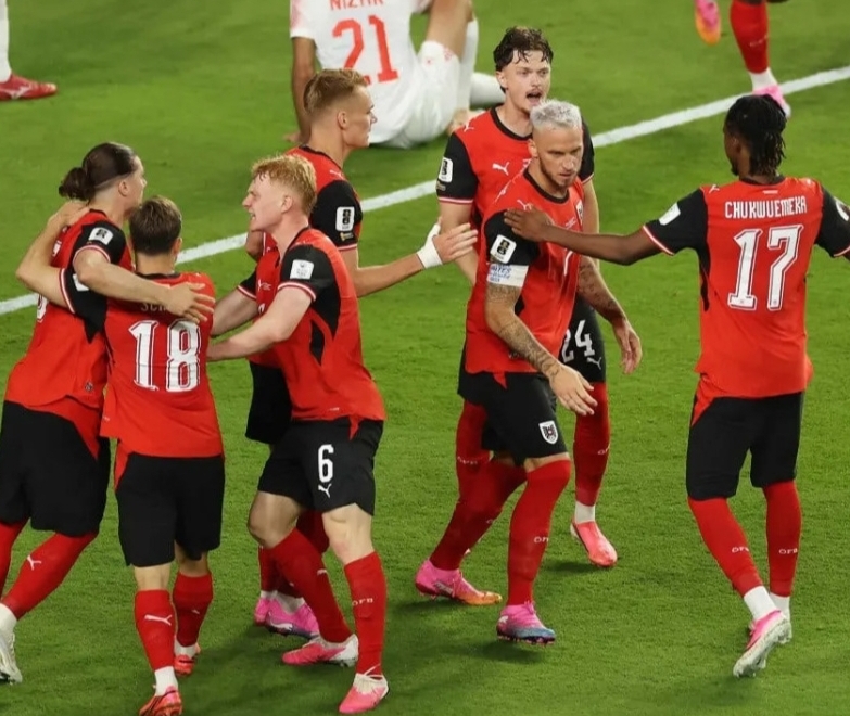 Austria le ganó a Jordania y el próximo lunes se enfrentará a la Selección Argentina