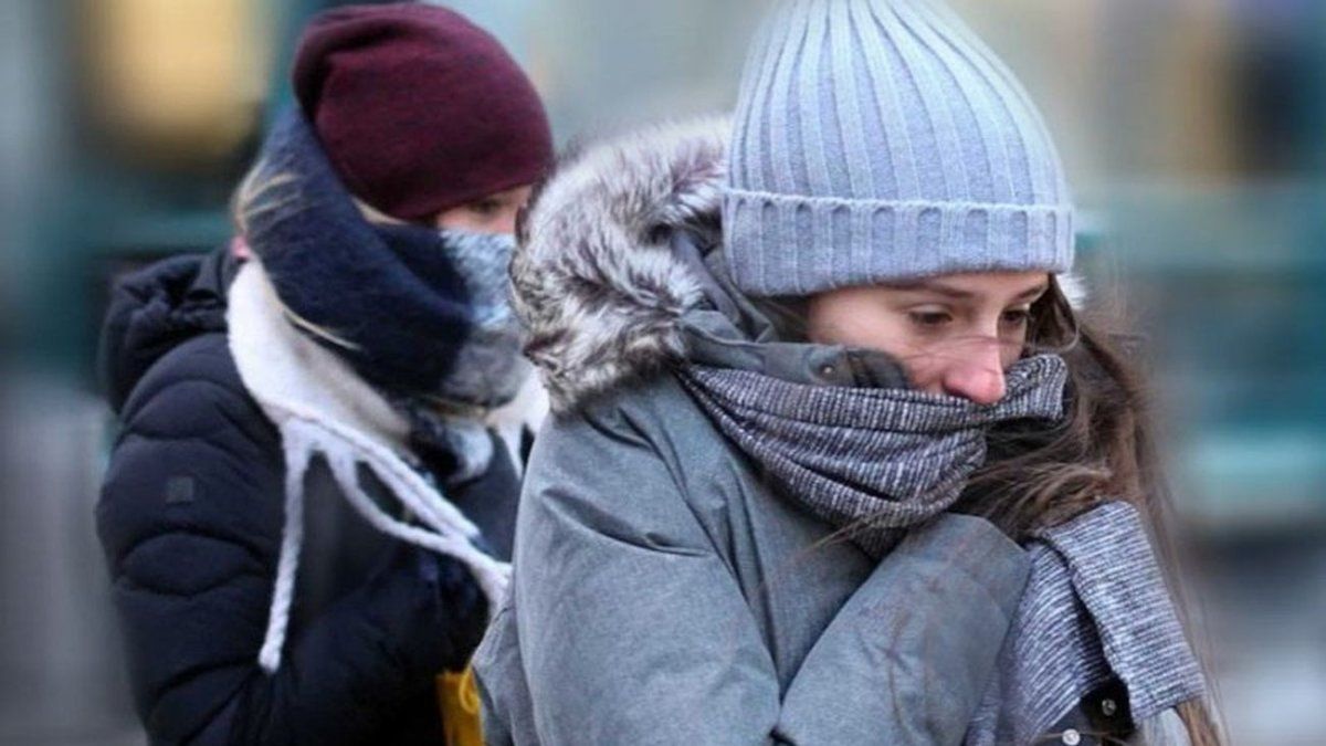 Lunes helado: el frío polar sigue presente