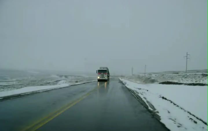 Alerta por el temporal: piden evitar circular de noche por las rutas 149 y 150 por nieve, niebla y hielo