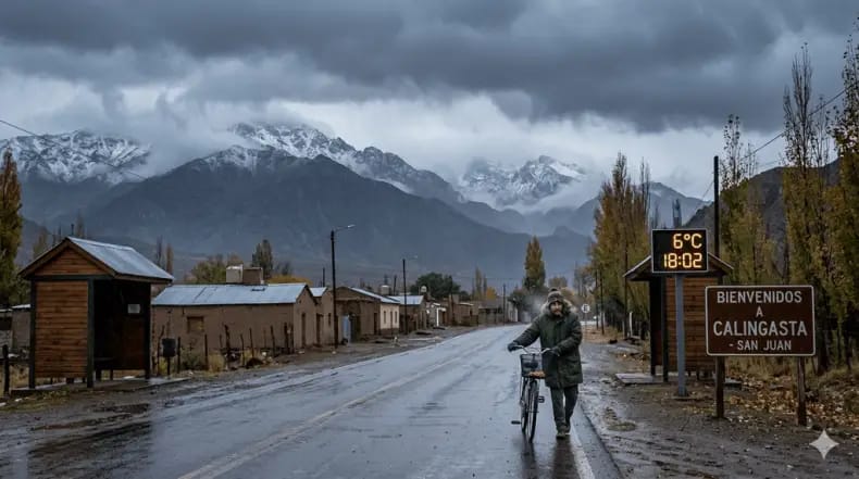 San Juan enfrenta una semana marcada por dos frentes fríos, nieve y bajas temperaturas