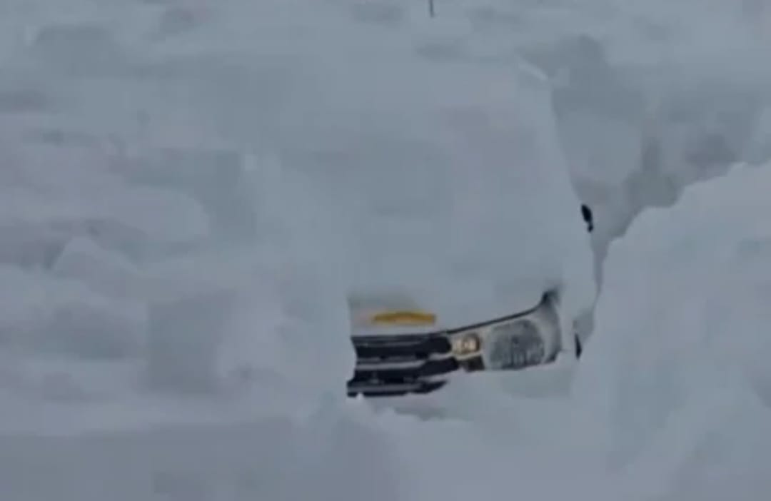 El temporal dejó más de 3 metros de nieve en un campamento minero de San Juan