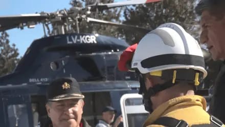Confirman la muerte de los siete tripulantes del helicóptero caído en Valle Fértil