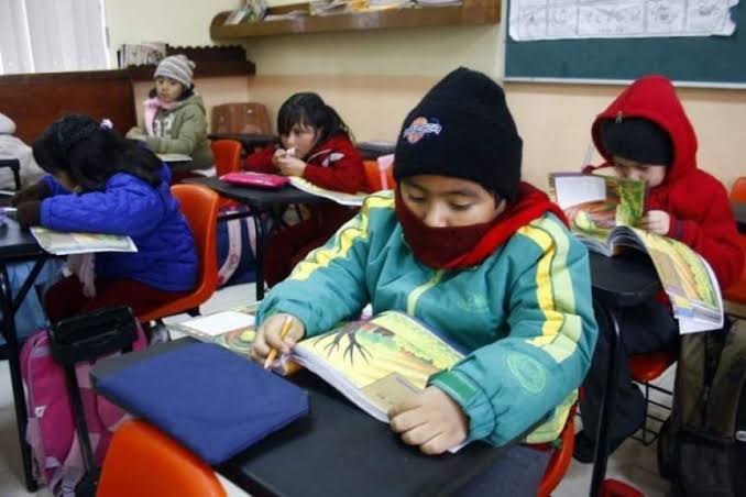 Mendoza suspendió las clases por frío