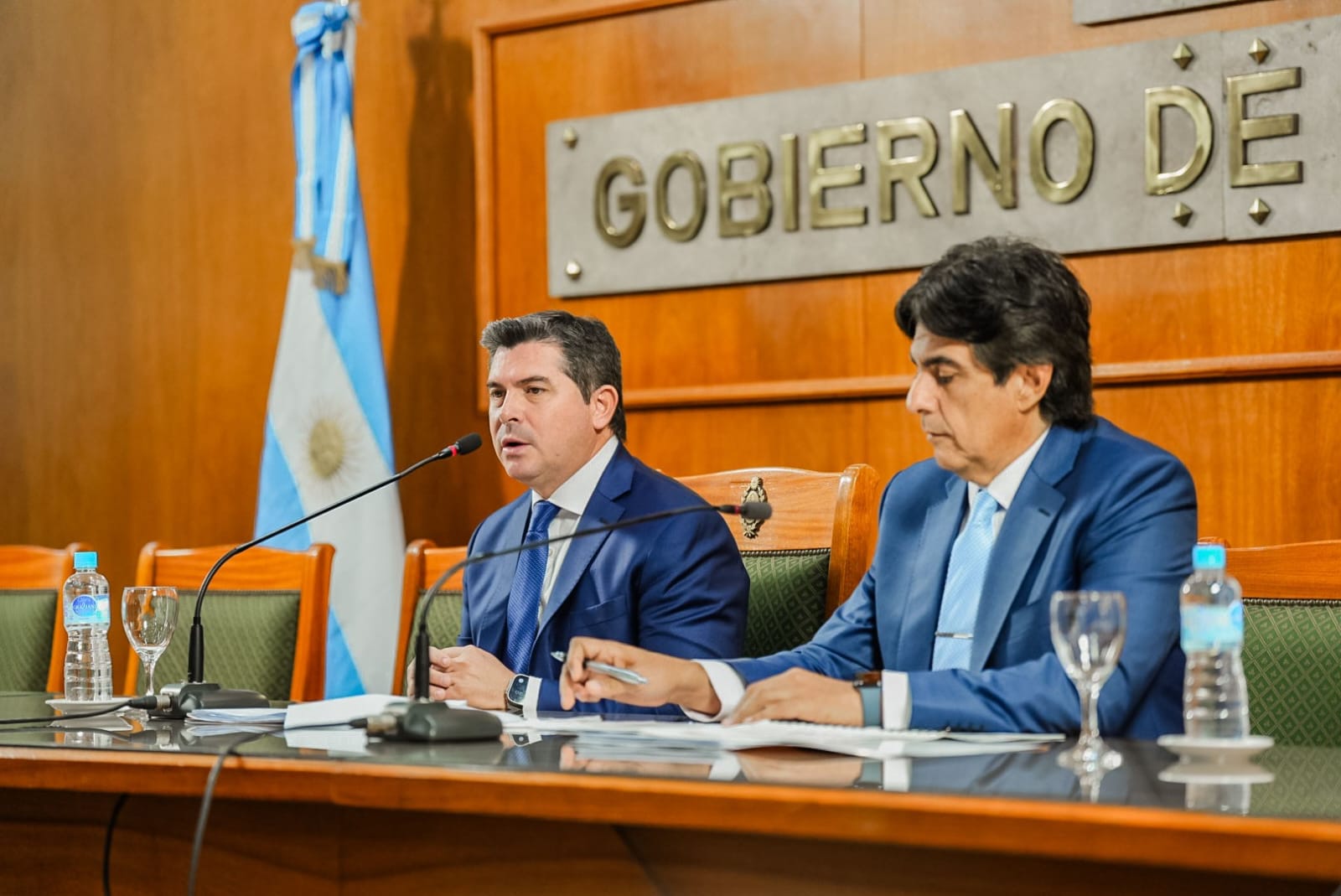 El gobernador Orrego presentó el balance de la misión internacional para ampliar alternativas de financiamiento para obras estratégicas