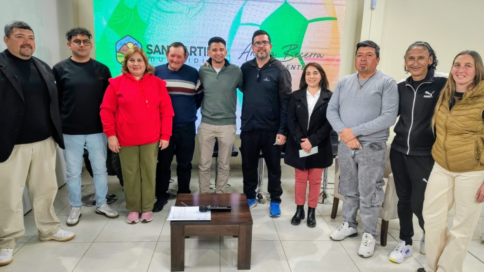 La Municipalidad de San Martín entregó subsidios a clubes del departamento