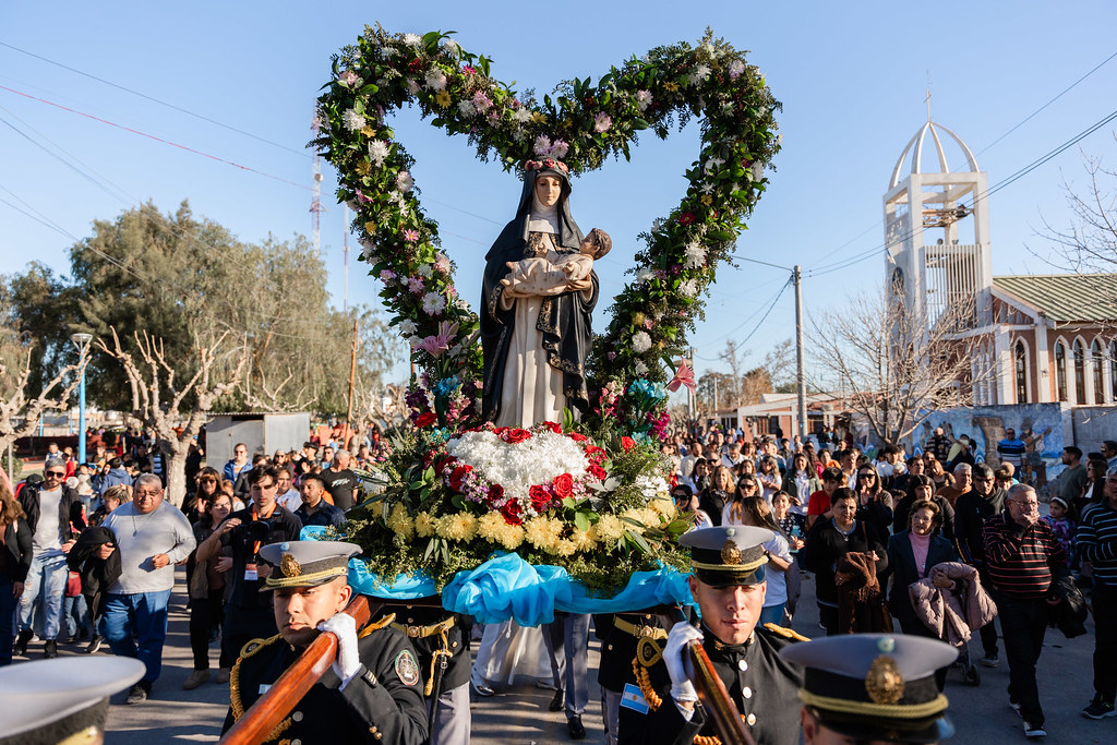 Se viene Santa Rosa de Lima: todas las actividades en 25 de Mayo