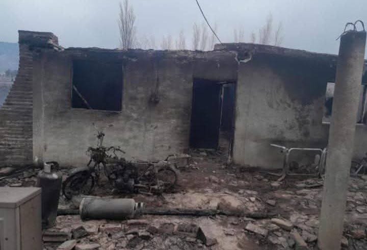 El Gobierno asiste a las familias afectadas por los incendios en Pocito