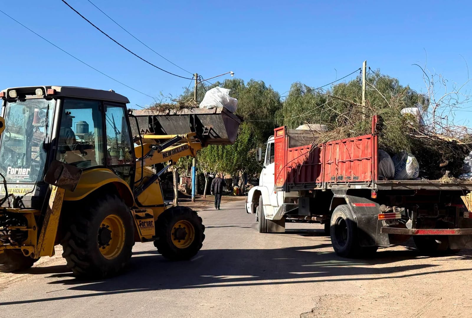 Operativo de Servicios y Medio Ambiente en Las Chacritas