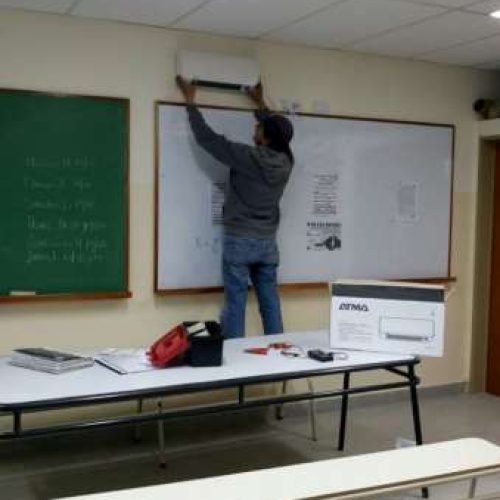 El gobierno provincial colocarán equipos de calor en las aulas de las escuelas