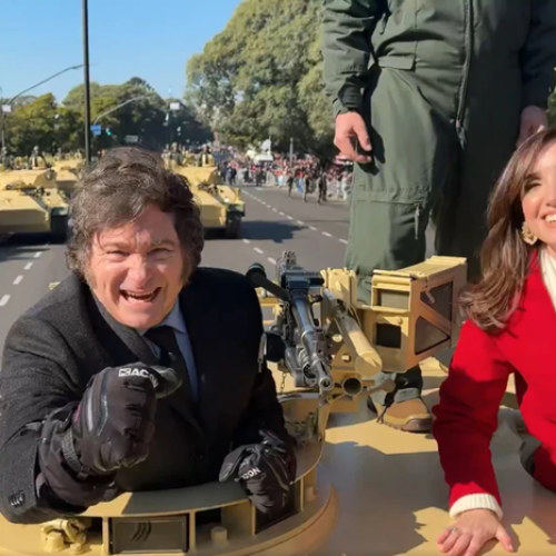 Milei suspendió el desfile del 9 de Julio