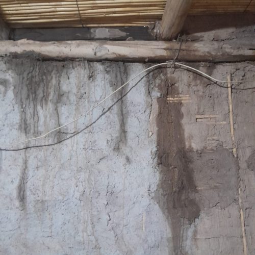 filtraciones de techos e ingreso de agua en casas de 4 departamentos uno de ellos 9 de Julio