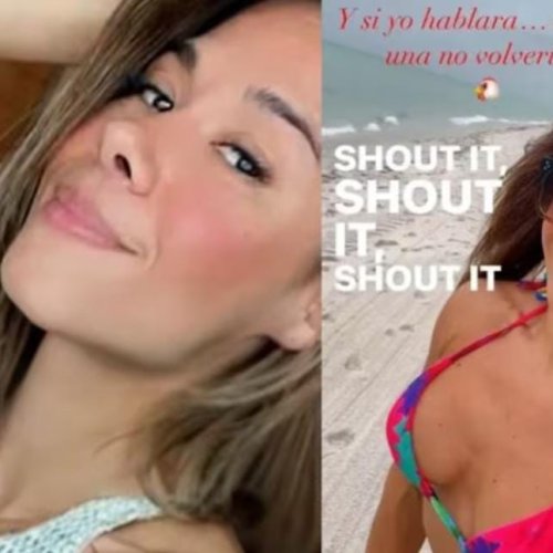 Se conocieron las fotos de Tania, la azafata señalada como la amante de Martín Demichelis
