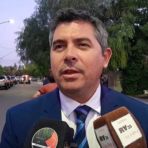 El gobernador visitó chacritas y hablo con Noticias Ya!!!