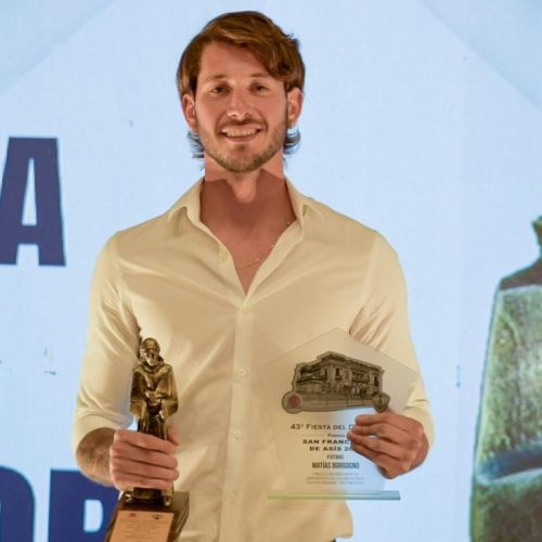 Borgogno premiado en San Francisco de Oro Deportista del Año