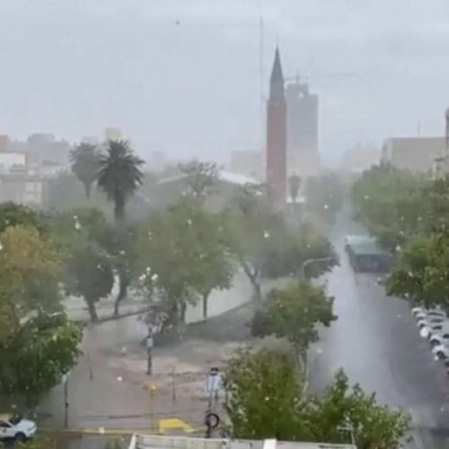 El servicio meteorológico indica que hoy tendremos lluvia en la tarde noche