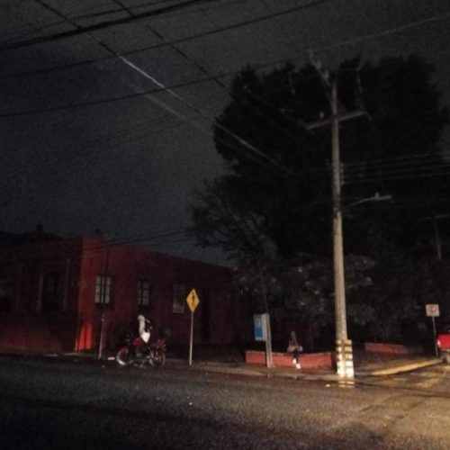 La majadita  sin energía eléctrica en 9 de Julio casi 12hs sin luz