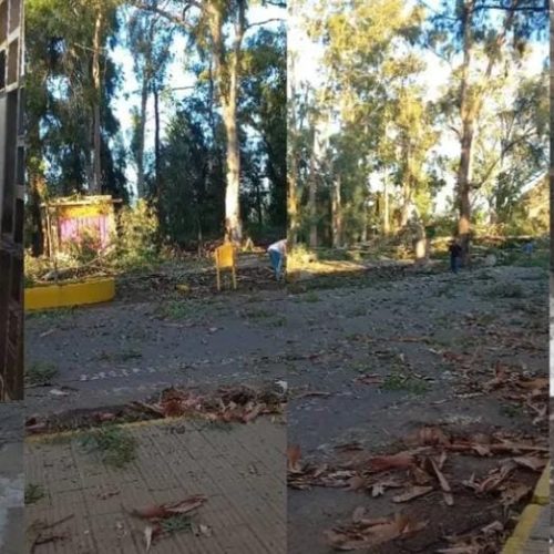 Cerraron el cementerio de Caucete por daños sufridos por la lluvia, sumado al abandono con el cual ya venia
