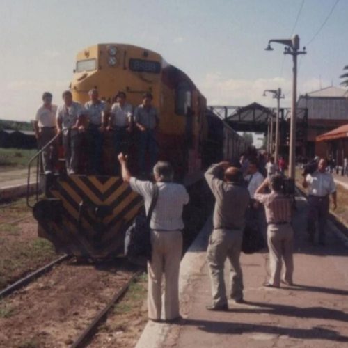 Vuelve el tren de pasajeros a Caucete