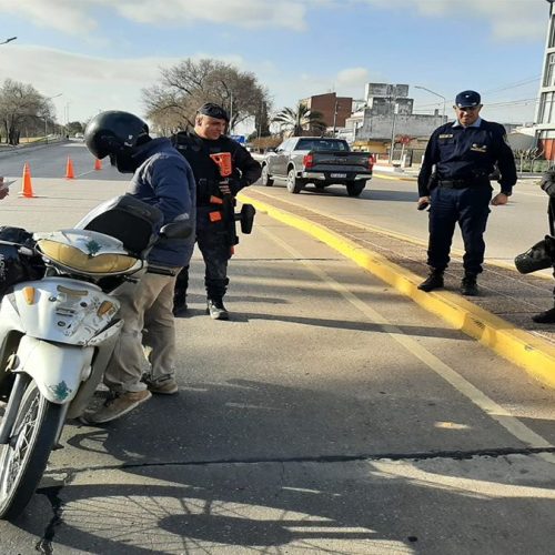 Cerca de 150 motos fueron incautadas y multadas en menos de un mes en 9 de Julio