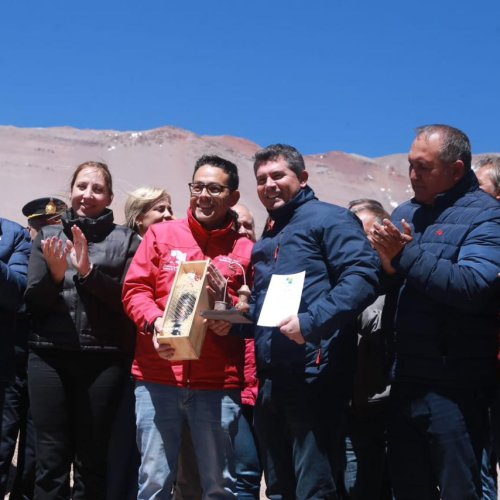 El gobernador Orrego y autoridades chilenas habilitaron el Paso de Agua Negra
