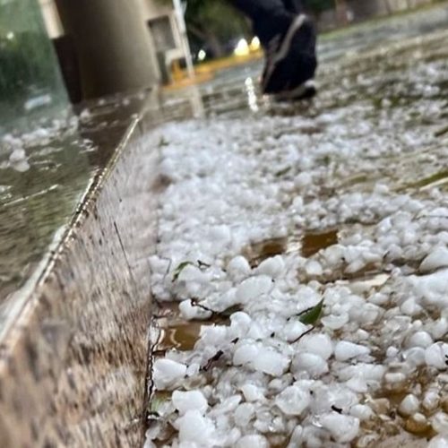 El servicio meteorológico agrego departamentos de la provincia con posibilidades de Granizo