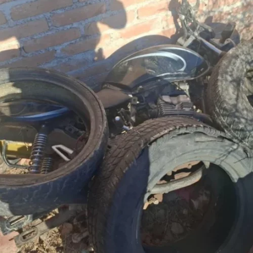 Cayó un ladrón que robó y desmanteló una moto en Capital