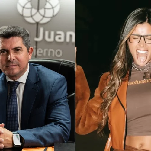 Marcelo Orrego también denunció a la cantante Valentina Olguín que usaba el CUIT de gobernadores para comprar ropa en el exterior