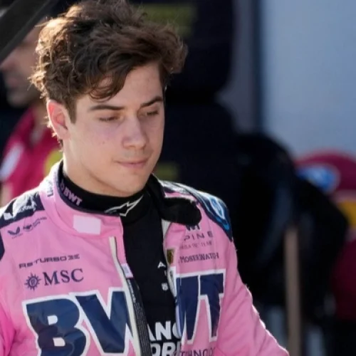Colapinto no logró ritmo y terminó último en la FP2 del GP de Italia