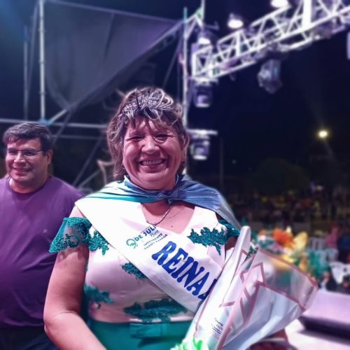 Miriam Tello es la nueva reina de los adultos mayores en 9 de Julio