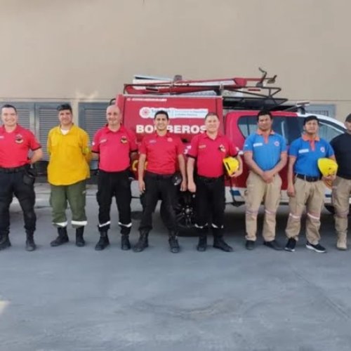San Juan envió bomberos y rescatistas a Córdoba para ayudar a combatir los incendios