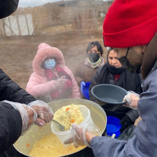 Movilizan ollas populares en todo el país por la crisis y el hambre