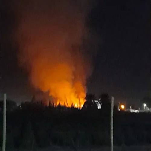 Un incendio en Médano de Oro generó preocupación en los vecinos